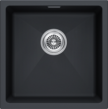 Кухонная мойка Paulmark LUMI 45UNI LU45-AN 46х46 цвет антрацит